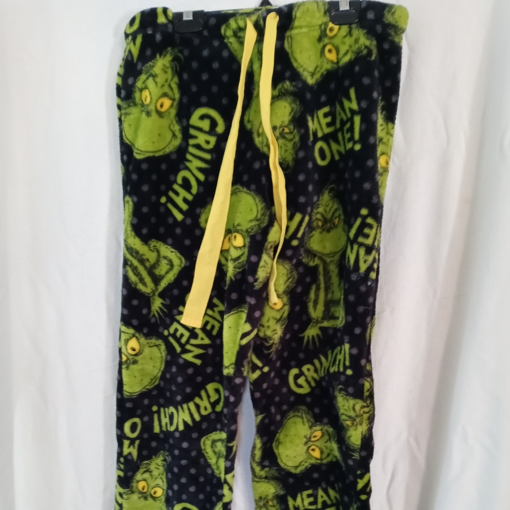 Grinch fleece bottoms